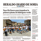 Portada de Heraldo-Diario de Soria del 19 de julio de 2023.