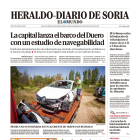 Portada de Heraldo-Diario de Soria del 20 de julio de 2023
