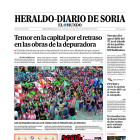 Portada de Heraldo-Diario de Soria del 22 de julio de 2023.