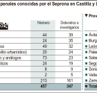 Infracciones penales conocidas por el Seprona en Castilla y León en 2022.