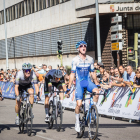 Felix Engelhardt se lleva el triunfo en la etapa Soria-Numancia-Soria de la Vuelta Ciclista a Castilla y León.