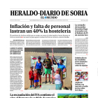Portada de Heraldo-Diario de Soria del 7 de agosto de 2023
