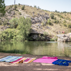 Soria capital marca este miércoles su récord de calor, así lo combaten los sorianos.