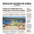 Portada de Heraldo-Diario de Soria del 12 de agosto de 2023