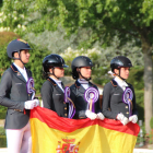 Campeonato de Europa a caballo en el que Jessica Gonzalo obtuvo el bronce