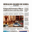 Portada de Heraldo-Diario de Soria de 19 de agosto de 2023.