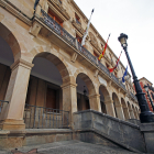 Edificio del Ayuntamiento, en la plaza Mayor de Soria. MARIO TEJEDOR