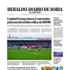 Portada de Heraldo-Diario de Soria del 28 de agosto de 2023.