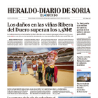 Portada de Heraldo-Diario de Soria del 29 de agosto de 2023