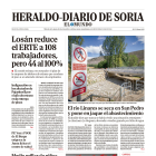 Portada de Heraldo-Diario de Soria del 30 de agosto de 2023