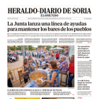 Portada de Heraldo-Diario de Soria del 2 de septiembre de 2023.