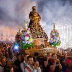 Imagen de la procesión de la Bajada en 2022.