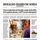 Portada de Heraldo-Diario de Soria de 6 de septiembre de 2023