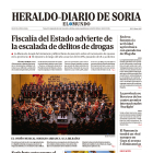Portada de Heraldo-Diario de Soria de 8 de septiembre de 2023.