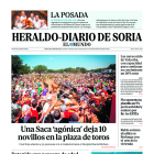 Portada de Heraldo-Diario de Soria del 30 de junio de 2023.