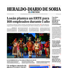 Portada de Heraldo-Diario de Soria del 24 de agosto de 2023.