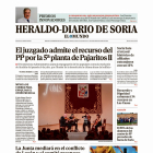 Portada de Heraldo-Diario de Soria de 20 de septiembre de 2023.