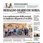 Portada de Heraldo-Diario de Soria de 26 de septiembre de 2023.