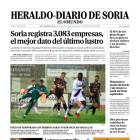 Portada de Heraldo-Diario de Soria del 4 de septiembre de 2023.