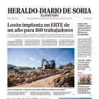 Portada de Heraldo-Diario de Soria de 27 de septiembre de 2023.