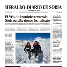 Portada de Heraldo-Diario de Soria del 28 de septiembre de 2023.