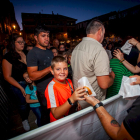 La Plaza Mayor abarrotada para disfrutar de los torreznos