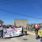 Imagen de archivo de una de las manifestaciones contra el proyecto de la macrogranja.