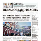 Portada de Heraldo-Diario de Soria de 6 de octubre de 2023.