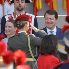 El presidente de Castilla y León en el acto de la Hispanidad en Madrid.