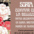 Detalle del cartel del curso 'Soria, convivir con la belleza'.
