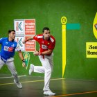 Peio Etxeberria y Jaka en el partido estrella de la exhibición