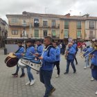 Concentración de charangas de El Burgo de Osma en su quinta edición, primera tras la pandemia.