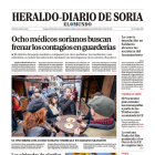 Portada de Heraldo-Diario de Soria del 12 de noviembre de 2023