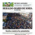 Portada de Heraldo-Diario de Soria del 13 de noviembre de 2023.