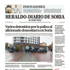 Portada de Heraldo-Diario de Soria del 14 de noviembre de 2023.