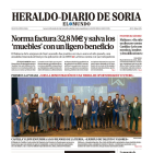 Portada de Heraldo-Diario de Soria del 16 de noviembre de 2023