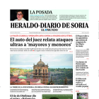 Portada de Heraldo-Diario de Soria del 17 de noviembre de 2023.