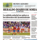 Portada de Heraldo-Diario de Soria del 27 de noviembre de 2023.