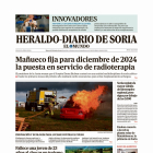 Portada de Heraldo-Diario de Soria de 5 diciembre de 2023.