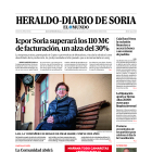 Portada de Heraldo-Diario de Soria del 7 de diciembre de 2023.