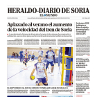 Portada de Heraldo-Diario de Soria de 14 de diciembre de 2023.