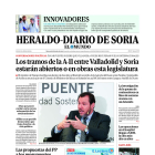 Portada de Heraldo Diario de Soria del 19 de diciembre de 2023.