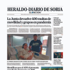 Portada de Heraldo Diario de Soria del 3 de enero de 2024.