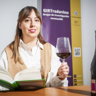 Andrea Martínez, investigadora del grupo GIRTraduvino de la Universidad de Valladolid en Soria.