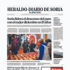 Portada de Heraldo Diario de Soria del 4 de enero de 2024.