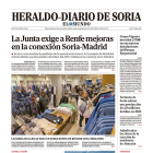 Portada de Heraldo Diario de Soria del 9 de enero de 2024.
