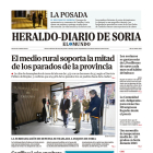 Portada de Heraldo-Diario de Soria de 12 de enero de 2024