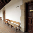 Fiscalía en el palacio de Justicia de Soria.