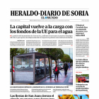 Portada de Heraldo Diario de Soria del 17 de enero de 2024.