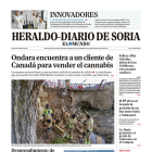 Portada de Heraldo Diario de Soria del 23 de enero de 2024.
